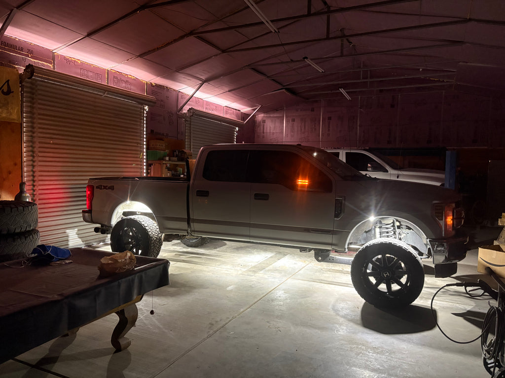 Pure White Rock Lights 72 Chip